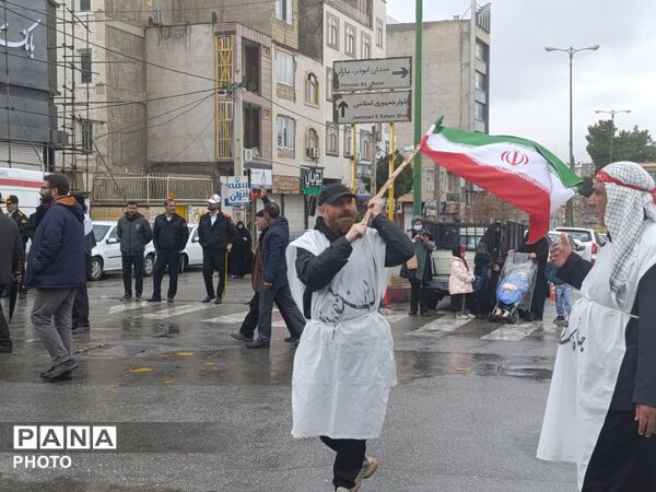 راهپیمایی روز قدس در نهاوند