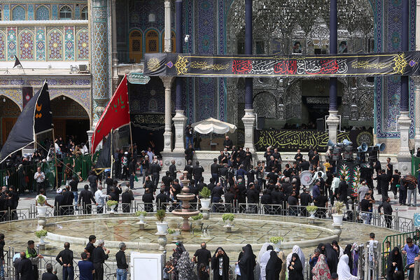 عزاداری اربعین سیدالشهدا(ع) در حرم حضرت معصومه(س)