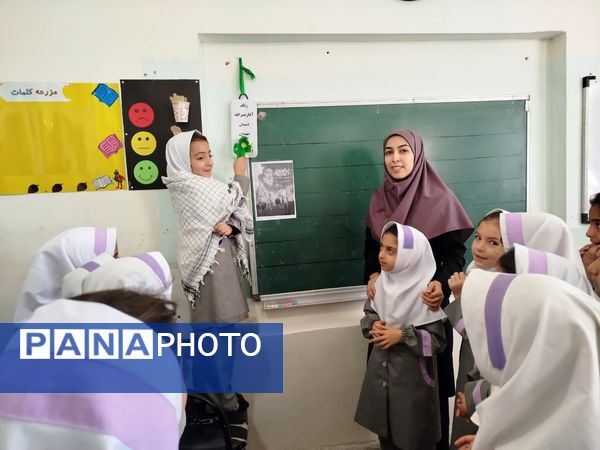 زنگ آغاز نصرالله در مدارس گلوگاه 