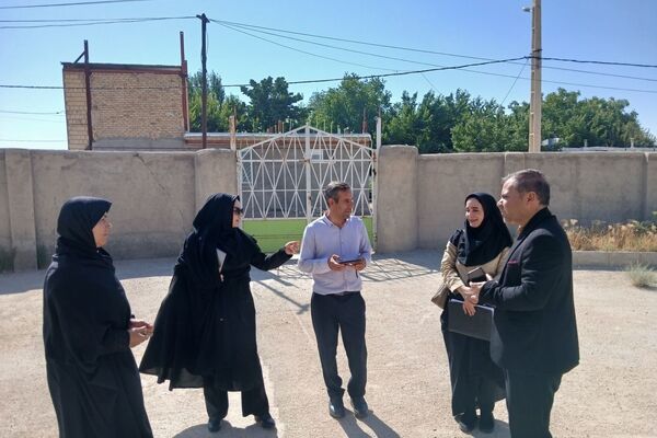 بازدید کارشناسان استانی از روند اجرایی پروژه مهر شهرستان درگزین 