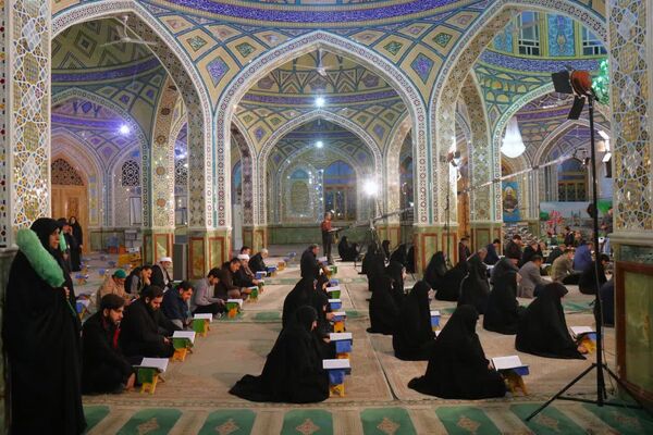 آیین ملی جزءخوانی قرآن کریم در آستان مقدس حضرت محمدهلال بن علی (ع)
