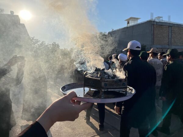 مراسم استقبال و تشییع پیکر پاک شهید گمنام در شهرستان دهلران 