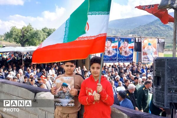 بزرگداشت شهید والامقام جنگ رمضان سید اسماعیل یزدان‌منش  در زادگاهش