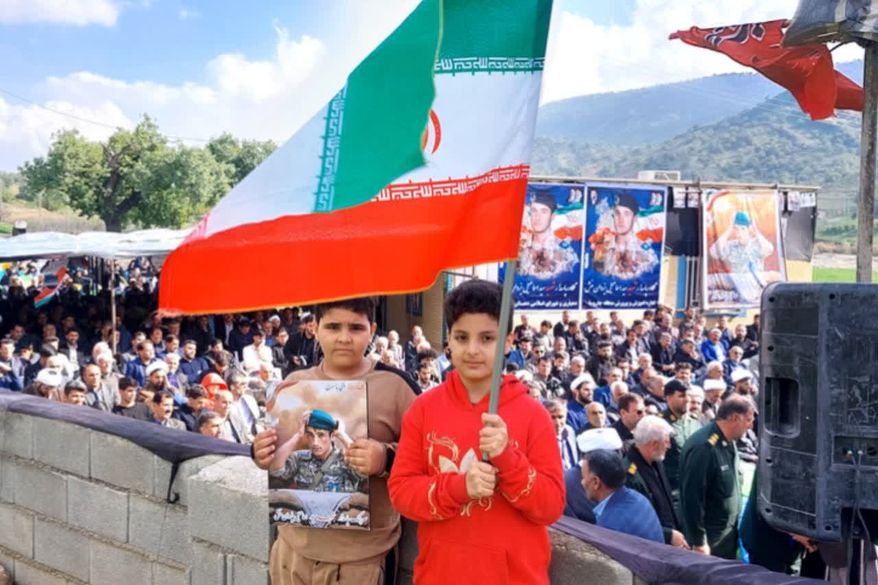 بزرگداشت شهید والامقام جنگ رمضان سید اسماعیل یزدان‌منش  در زادگاهش