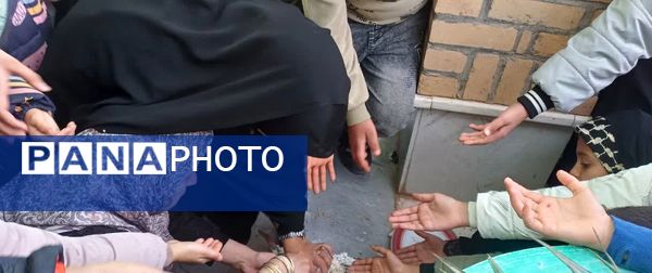 آیین چراغ برات در مزار شهیدان خلیل آباد 