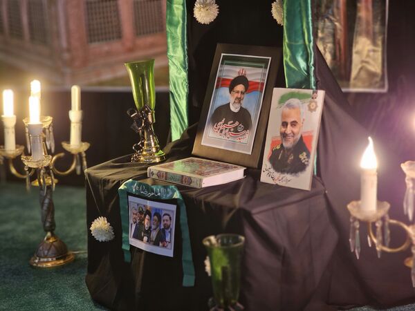 مراسم گرامیداشت شهدای خدمت و سال‌روز آزادسازی خرمشهر در مسجد امام حسین(ع) نیشابور