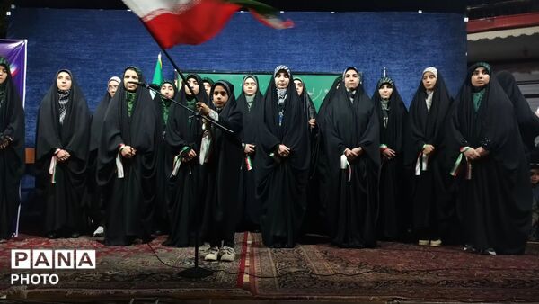 حماسه حضور دانش‌آموزی در بناب 