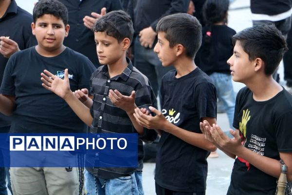 حضور پرشور مردم ولایتمدار صفادشت در عزاداری تاسوعای حسینی