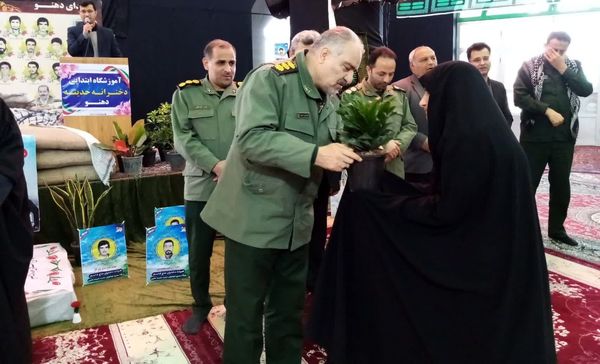 برگزاری همایش دختران حاج قاسم در خلیل‌آباد