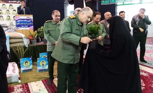 برگزاری همایش دختران حاج قاسم در خلیل‌آباد