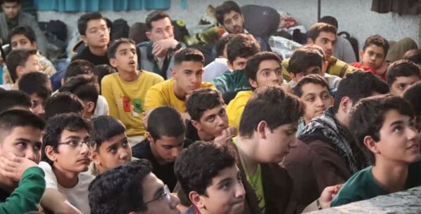 حال و هوای دانش آموزان معتکف در مسجد امام خمینی (ره) جاهد شهر مشهد مقدس 
