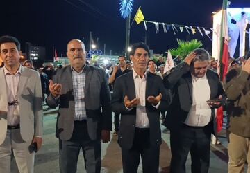 کوهدشت؛ صد و ششمین شب ایستادگی در سایه‌ ایمان