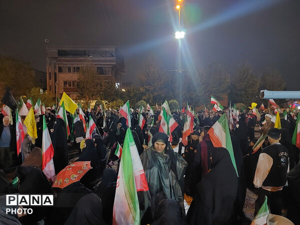 حضور معاون پرورشی شهر تهران در موکب سازمان دانش‌آموزی شهر تهران 