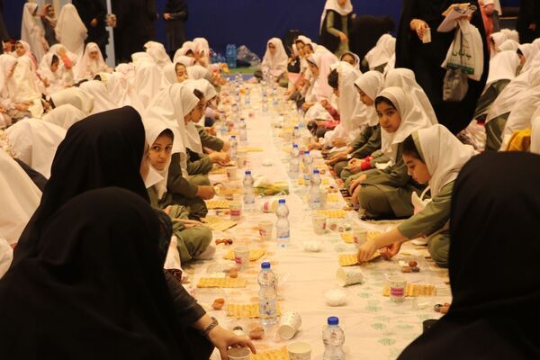 برگزاری جشن تکلیف دختران در مدارس مختلف سملقان