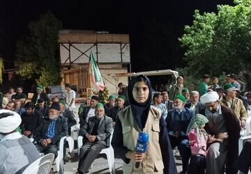 مباهله پیامبر اکرم در اجتماعات شبانه و خیابانی شهر بار 