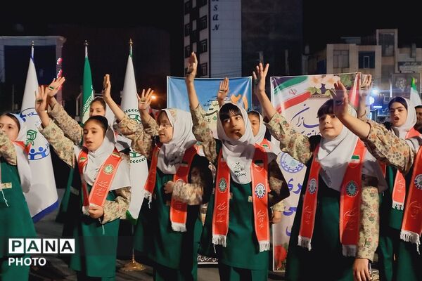  آیین بزرگداشت روز سازمان دانش‌آموزی درشهرستان ورامین