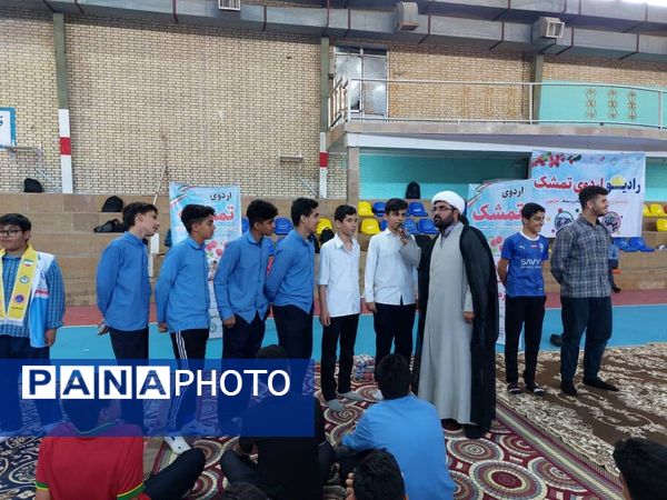 اردوی تمشک پسران شهرستان‌های جنوبی استان بوشهر در کنگان