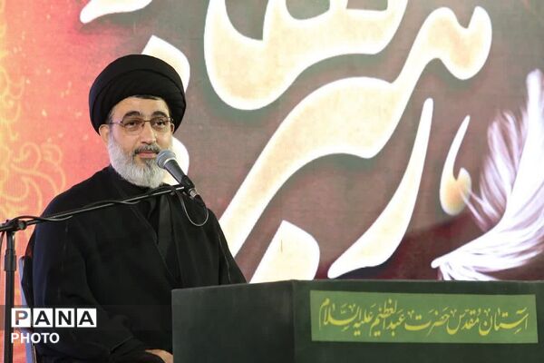 مراسم گرامیداشت رهبر شهید انقلاب اسلامی در حرم مطهر حضرت عبدالعظیم حسنی (ع) شهرری