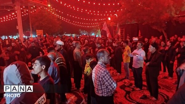 طنین نوای یا حسین (ع) در دومین شب از ماه محرم در نورآباد