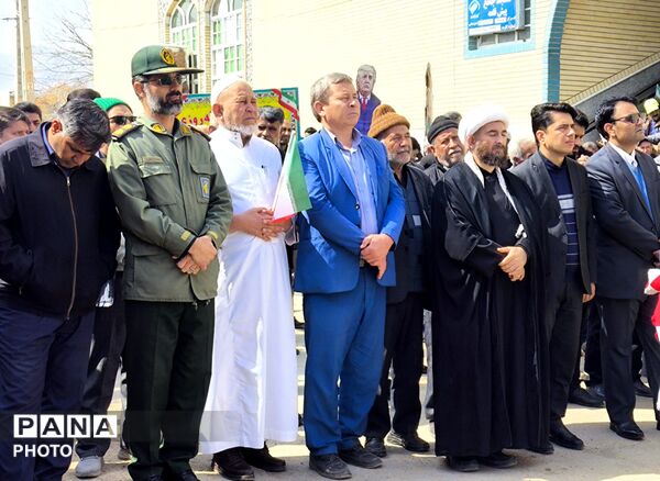 راهپیمایی قدس شهرستان مانه 