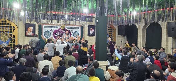 جشن نیمه شعبان در هیات حسین جان بجنورد