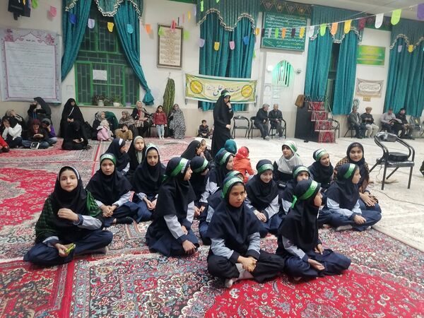 مراسم ولادت امام علی (ع)و سالگرد شهادت حاج قاسم سلیمانی در مسجد چهارده معصوم الغدیر