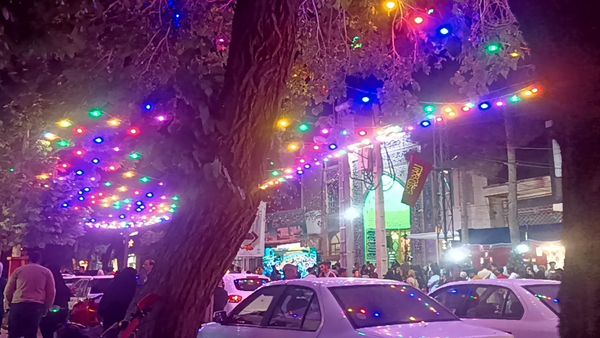 جشن میلاد امام رضا (ع) در مسجد الرضای نیشابور 