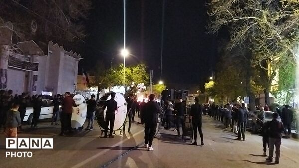 هیئت روستای اردمه در سی و یکمین روز از آغاز جنگ رمضان