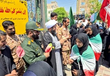 رزمایش دختران جان فدای پاکدشتی 