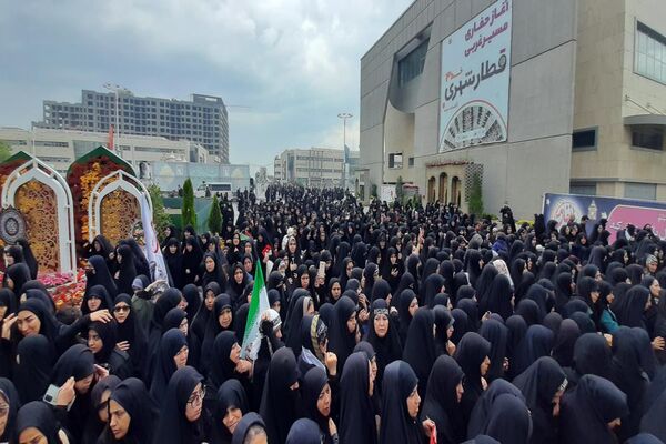 تشیع پیکر شهید مجید شخصی در مشهد