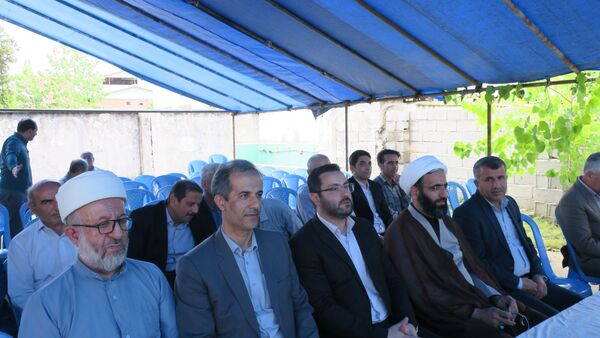 مراسم کلنگ‌زنی دبستان ۹ کلاسه غزالی ناو