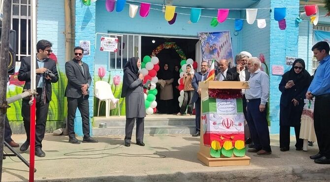 جشن «جوانه‌ها» در مدرسه کمال تربیت اسفراین 