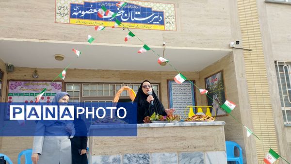 آغاز سال تحصیلی جدید و نواختن زنگ مهر در شهرستان خلیل‌آباد