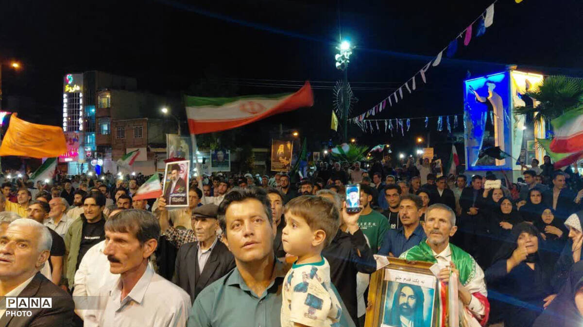 کوهدشت در نود و ششمین شب مقاومت وایستادگی، تجلی عشق به ولایت در شب عید غدیر 