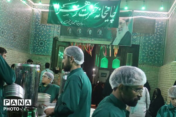 فعالیت چایخانه حضرت زهرا مسجد جامع شهرستان نیشابور در قاب پانا 