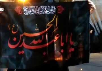 مردم ولایتمدار کردکوی به عزاداری سرورسالار شهیدان پرداختند