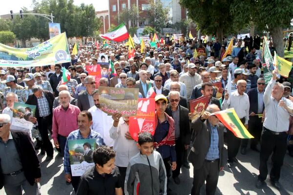 راهپیمایی روز قدس در بوشهر