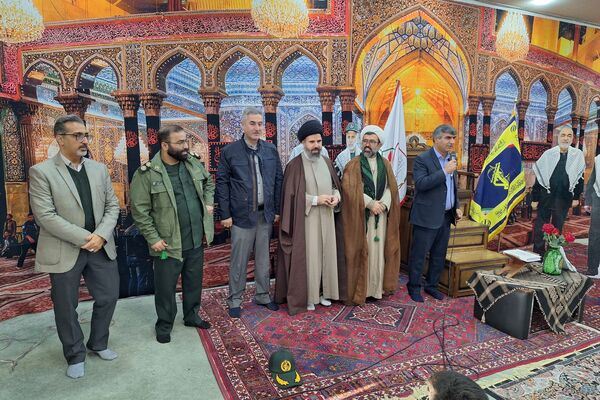 بدرقه کاروان راهیان نور دانش‌آموزی شهرستان پردیس