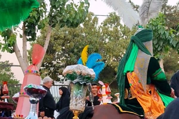  کاروان حجله حضرت قاسم در کهریزسنگ