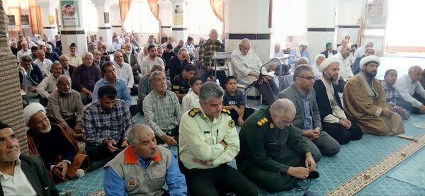 نماز عبادی سیاسی جمعه در شهرستان خلیل آباد 