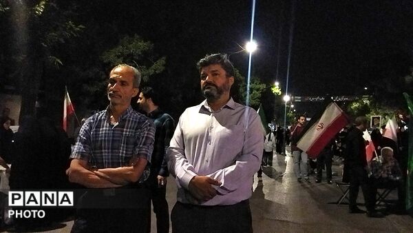 حماسه سازی مردم برای صد و بیست و چهار شب در مسجد جامع شهرستان نیشابور