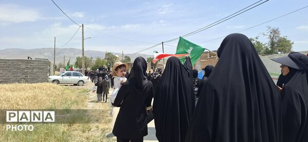 مراسم عزاداری عاشورای حسینی در روستای ماروسک