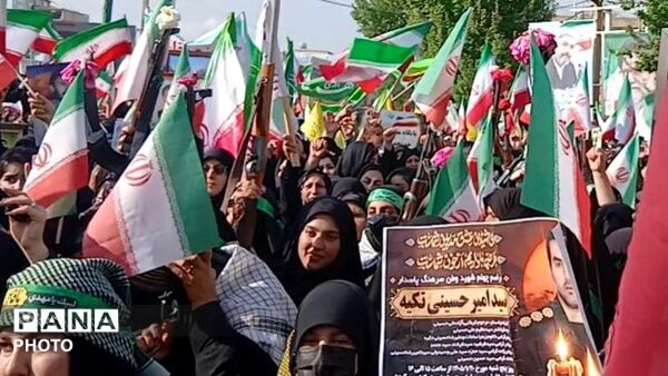 رزمایش باشکوه «جانفدا برای ایران امام‌رضایی» در شهرستان کوهدشت 
