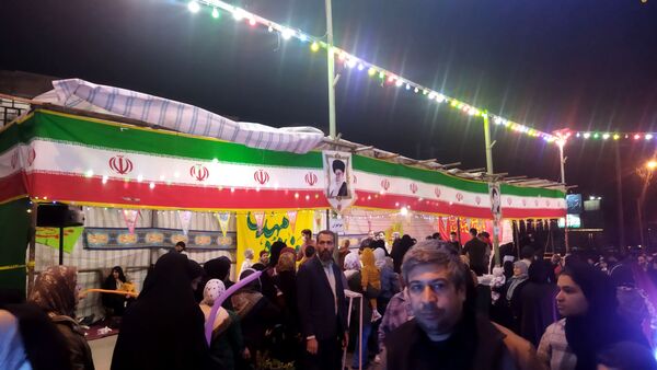 گذری بر موکب های پذیرایی مهدیه در شب میلاد حضرت مهدی (ع)