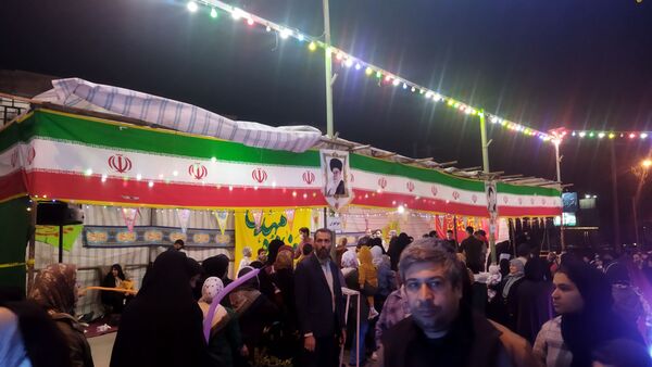 گذری بر موکب های پذیرایی مهدیه در شب میلاد حضرت مهدی (ع)