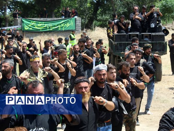 عزاداری عاشورای حسینی در بخش کلباد گلوگاه 