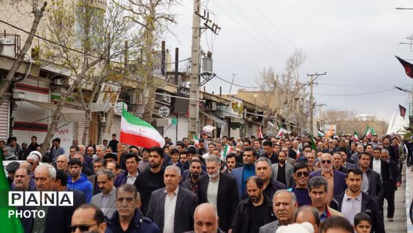راهپیمایی روز جهانی قدس در کوهدشت لرستان