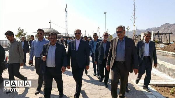آیین کلنگ زنی خیابان «غذا» در بزرگترین مجموعه گردشگری منطقه ترشیز 