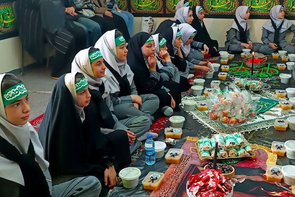 افتتاحیه هیئت فاطمه الزهرا در مکتب فاطمی دبستان دانش
