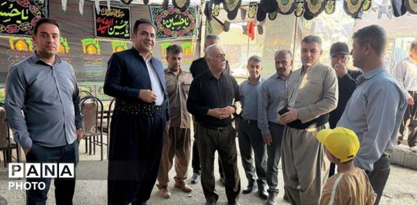 بازدید فرماندار مریوان از مواکب مستقر در پایانه مرزی باشماق
